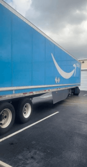 Amazon delivery truck